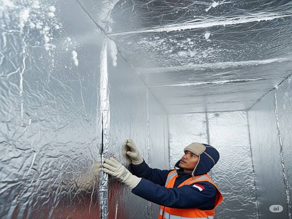 Aluminium Foil Dinding Freezer & Cold Room: Isolasi Maksimal untuk Suhu Ekstrem