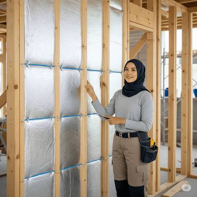 Beli aluminium foil insulation Online