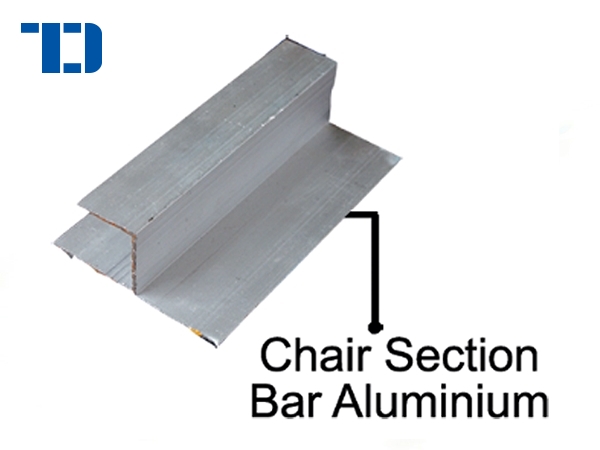 TD Duct Accesories -  Chair Section Bar Aluminium (4m)