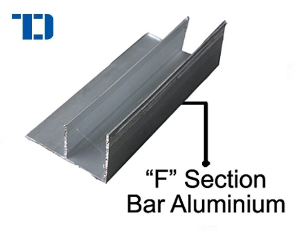 TD Duct Accesories - “F” Section Bar Alumunium (4m)