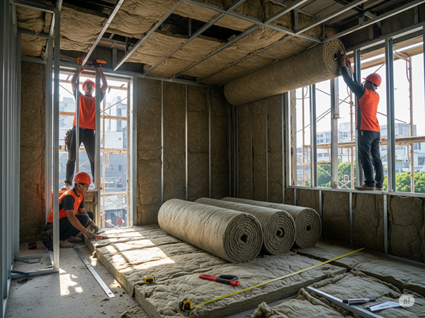 Harga Rockwool Dinding & Plafon Multi-Fungsi: Kedap Panas & Suara Efektif di Surabaya