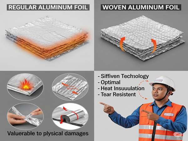 Lebih Tangguh, Lebih Efisien: Keunggulan Aluminium Woven Foil Dibanding Foil Biasa