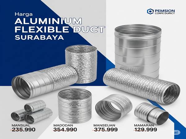 Merk dan Harga Flexible Duct Surabaya