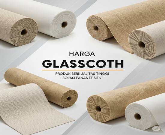 Merk dan Harga Glasscloth Surabaya