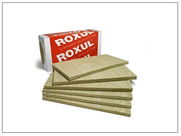Rockwool Sheet Density 40 kg/m3 T : 25 mm Size/sheet : 60 cm x 120 cm tb. 50 mm