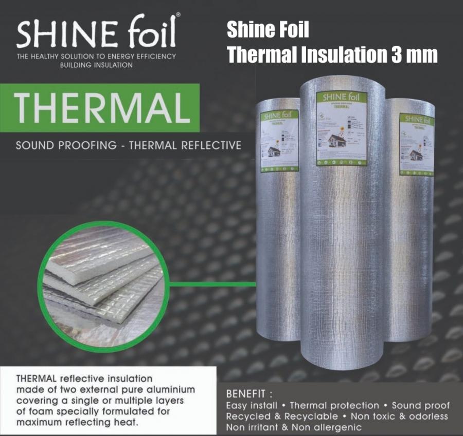 Shine Foil Thermal Insulation 3 mm