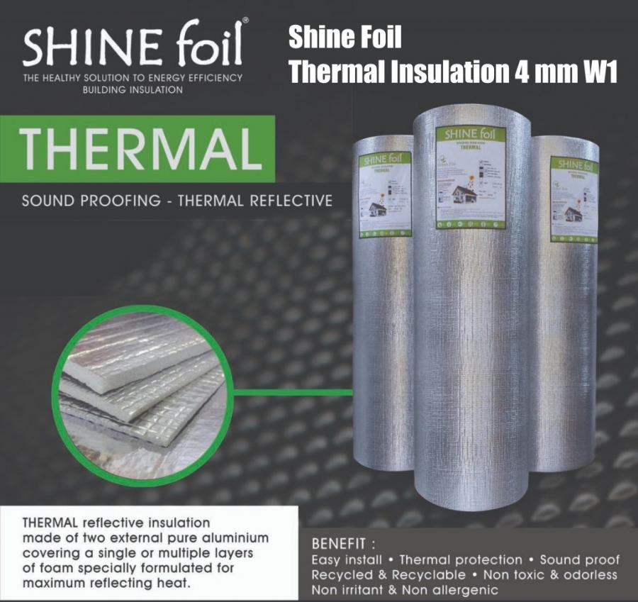 Shine Foil Thermal Insulation 4 mm W1